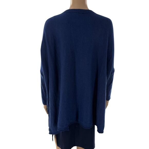 MERSEA Deep Water Blue Catalina Crewneck Pullover Sweater - Picture 8 of 10